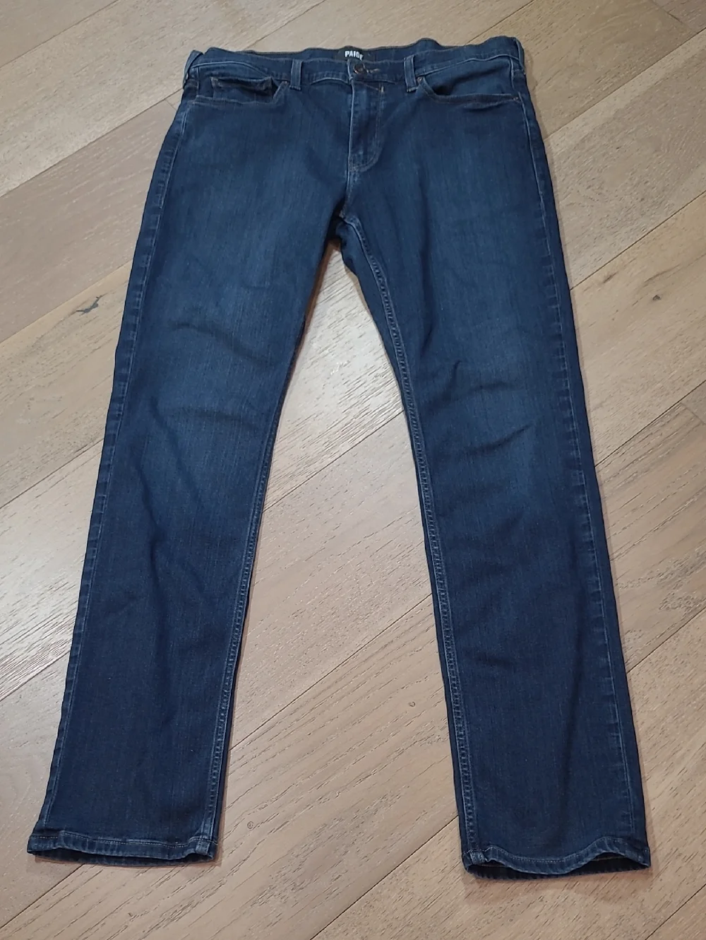 EUC PAIGE Federal Jeans Men's sz 33/31 Slim Straight Leg Denim